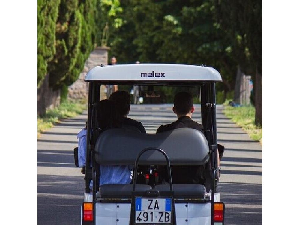 Rome Private Tour of Hidden Treasures by Golf Cart with Pickup