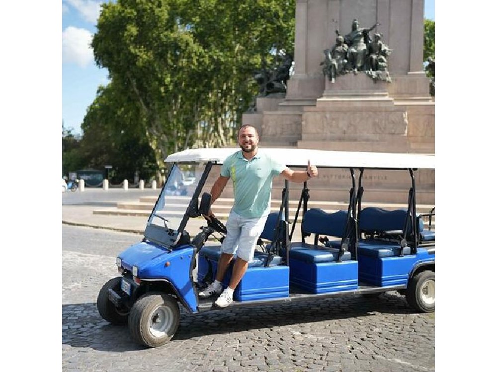 Rome Golf Cart Tour Journey in Eternal City