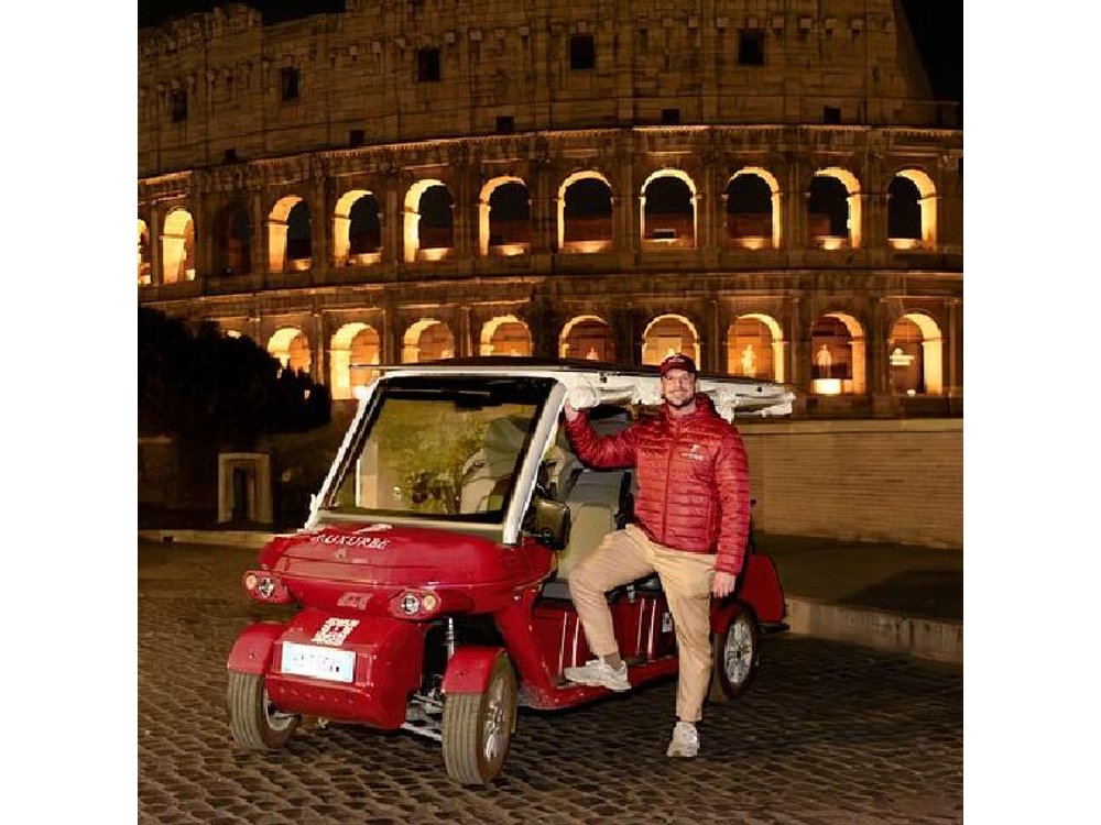 Rome by Night: Golf Cart Tour