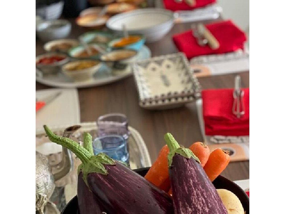 Marrakech Cooking Class with Meriem and Brothers