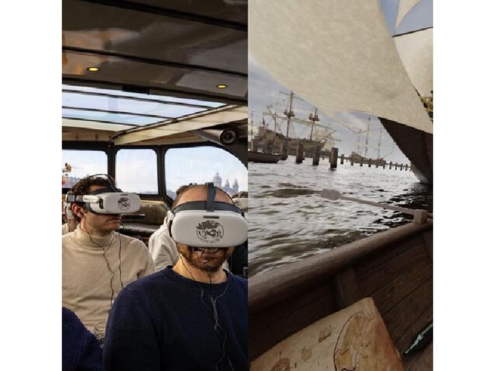 Amsterdam: Luxury Canal Cruise with Historic VR Experience