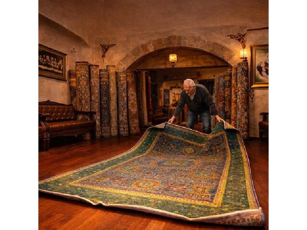 Istanbul Turkish Carpet Shopping in a Historic Caravanserai
