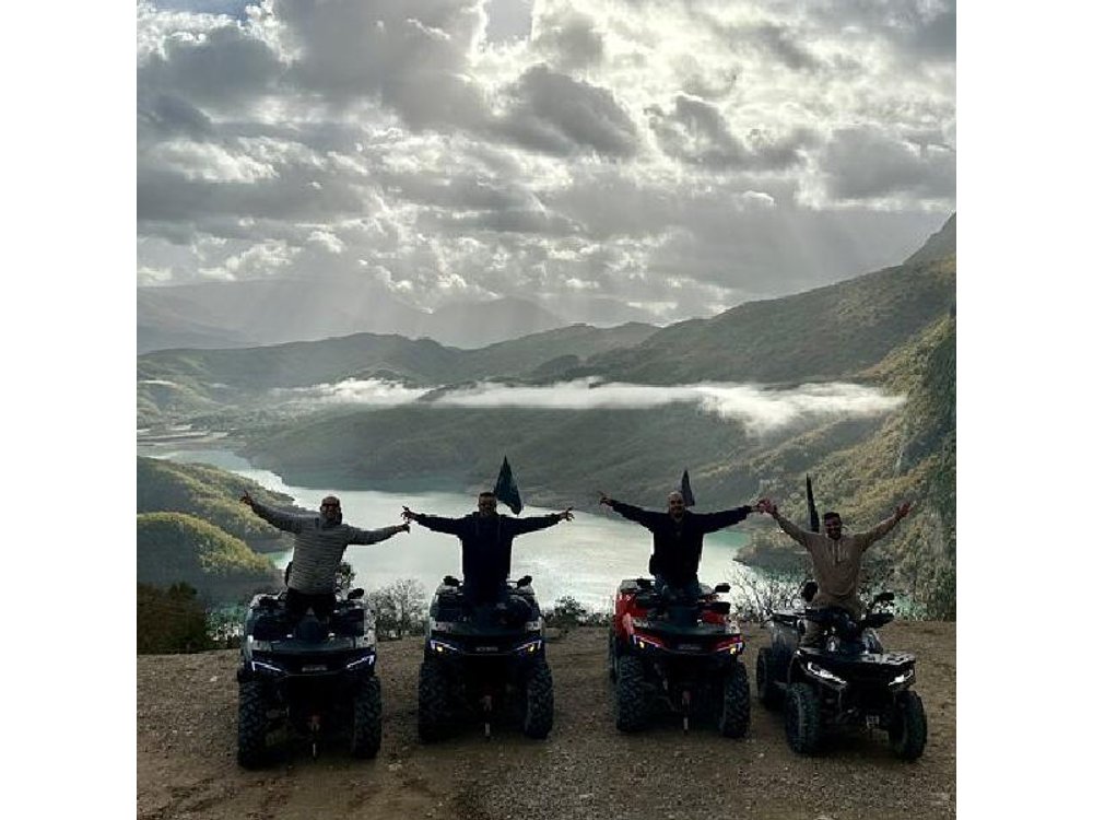 From Tirana: ATV/Quadbike Tour at Lake Bovilla