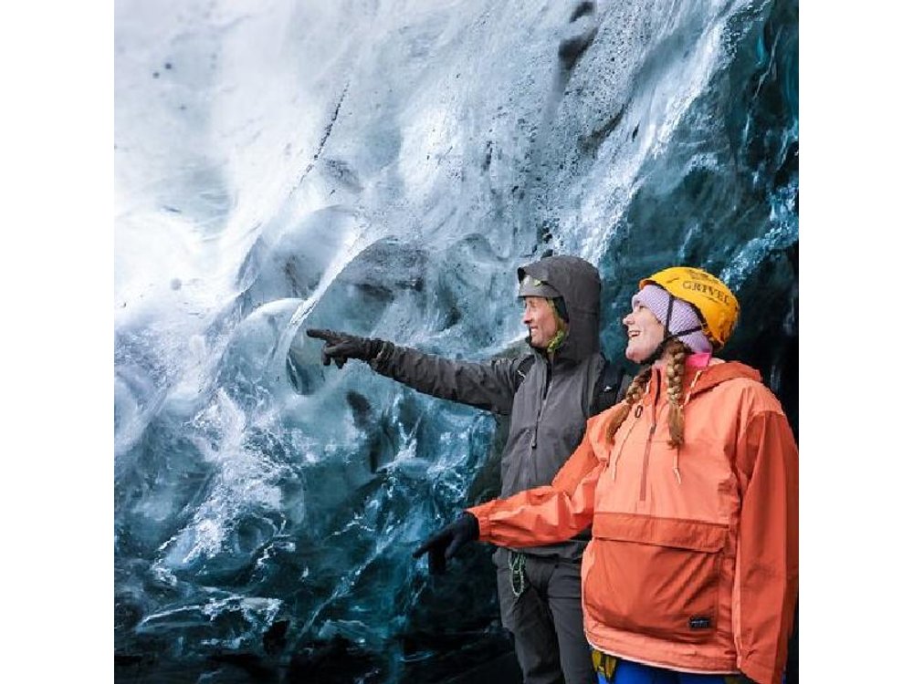 2-Day Crystal Ice Cave and South Coast Experience from Reykjavik