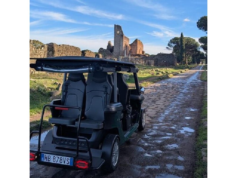 Rome: Appian Way & Catacombs Golf Cart Tour - Shared|Small groups