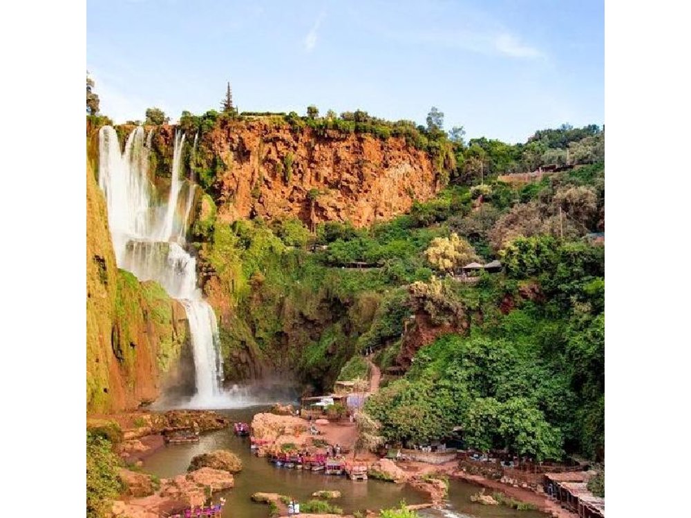 Marrakech to Ouzoud Waterfalls Day Trip with Local Guide & Boat