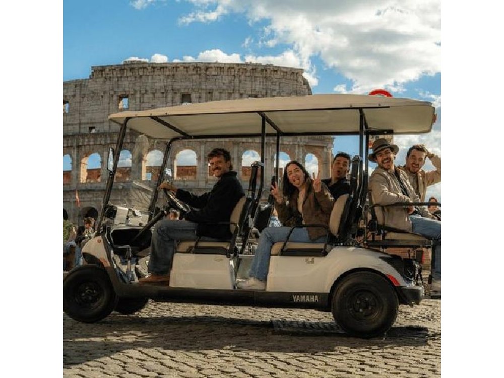 Private Tour of Rome by Golf Cart with Culinary Tasting