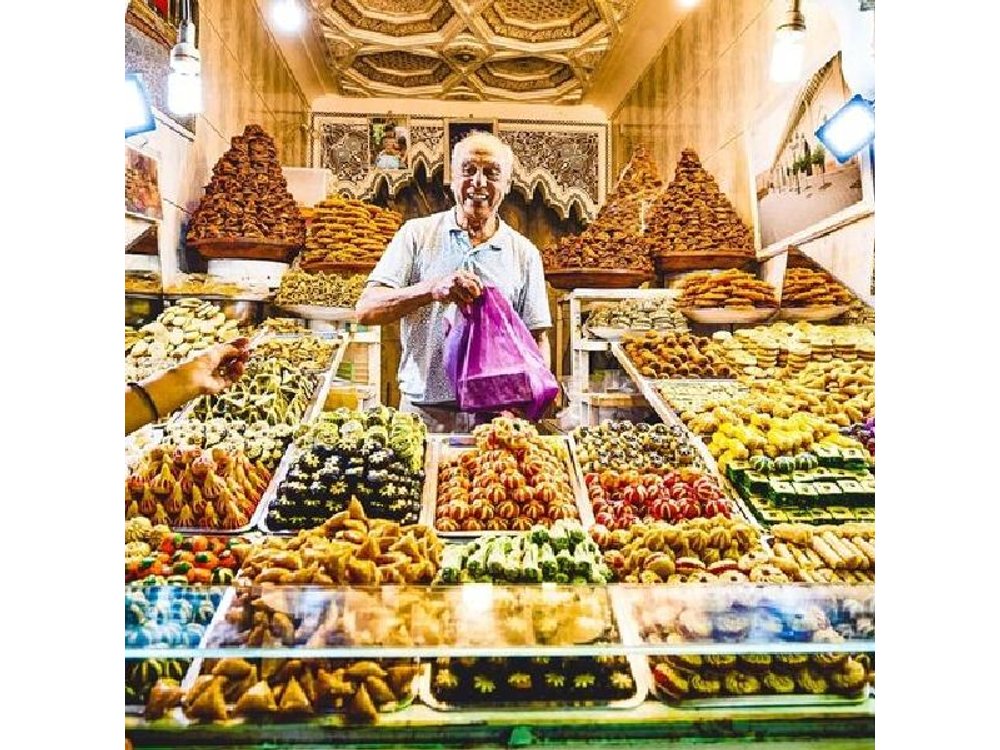 Authentic Street Food in Marrakech Guided Walking Tour by Night