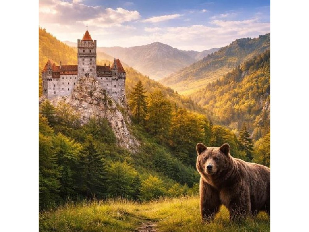Bucharest: Brown Bears Sanctuary & Bran-Dracula's Castle day trip