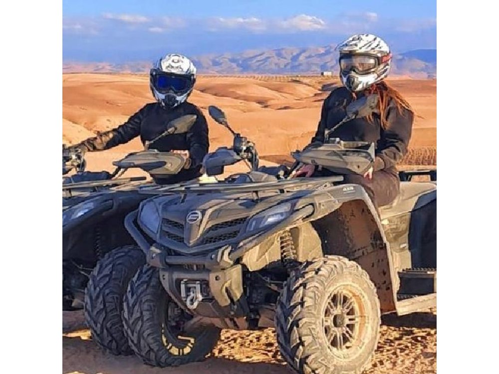 Marrakech Palmeraie Quad Bike Desert Adventure