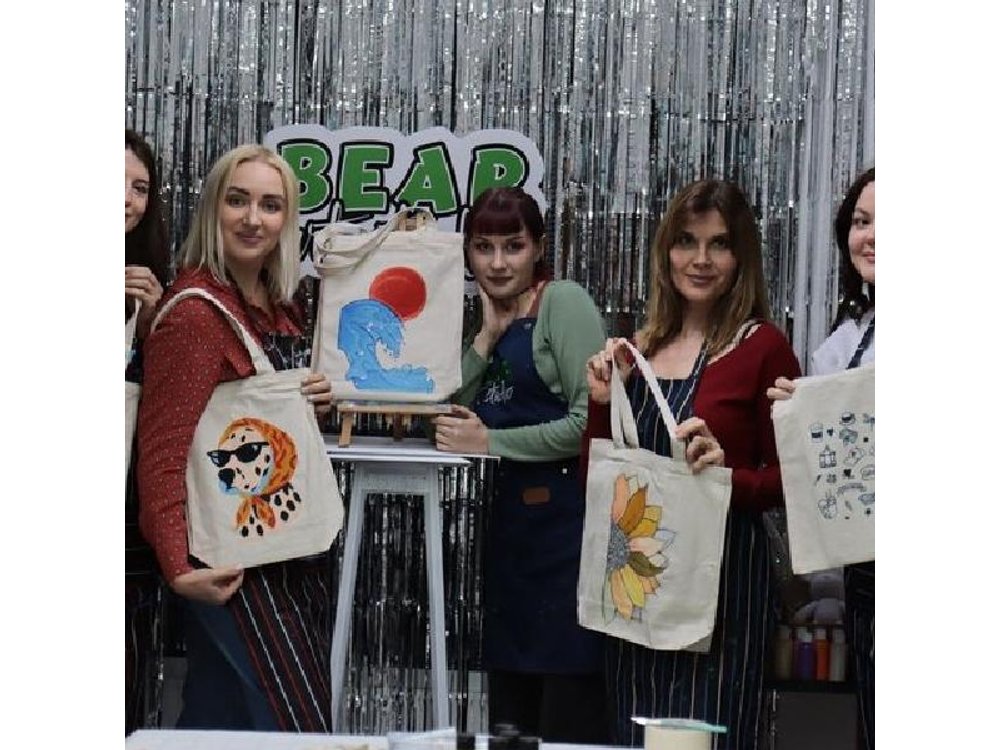 Alicante Design Your Own Tote Bag Art Workshop