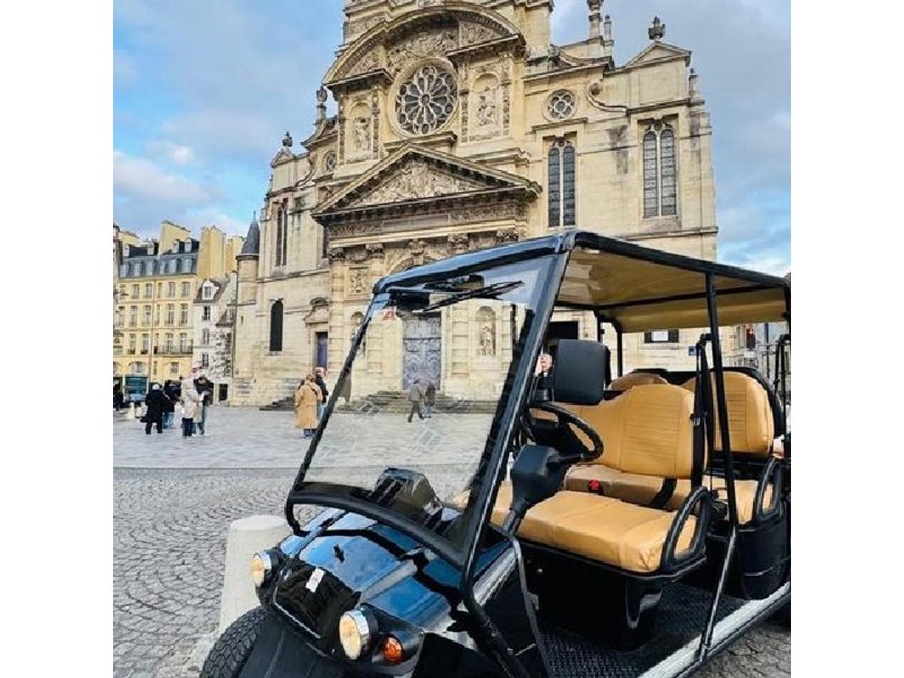 Private tour in Paris by electric GULFART