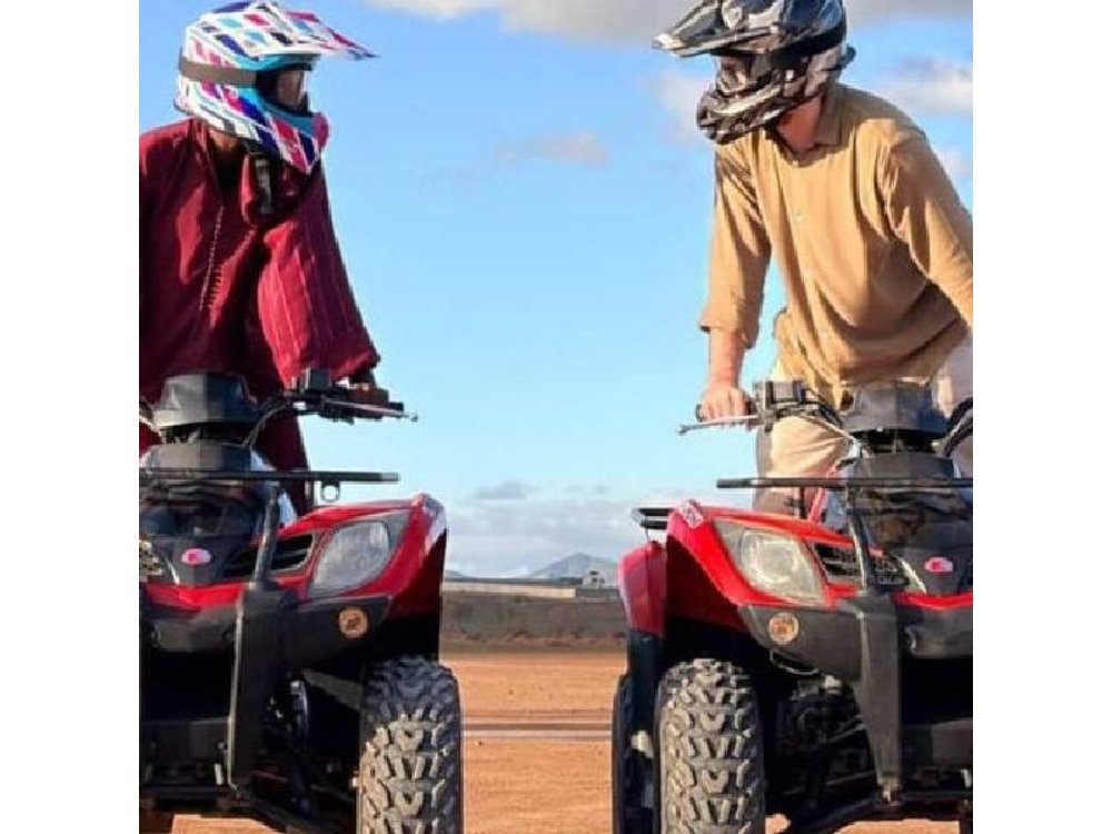 Marrakech Palmeraie Quad Bike & Jbilat Desert Adventure