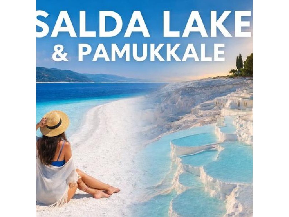 Antalya: Pamukkale & Salda Lake (Turkish Maldives Experience)