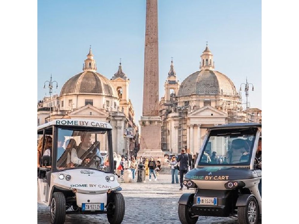 Rome VIP Private Golf Cart Experience