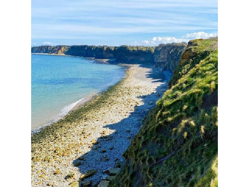 American D-Day Beaches in Normandy from Paris