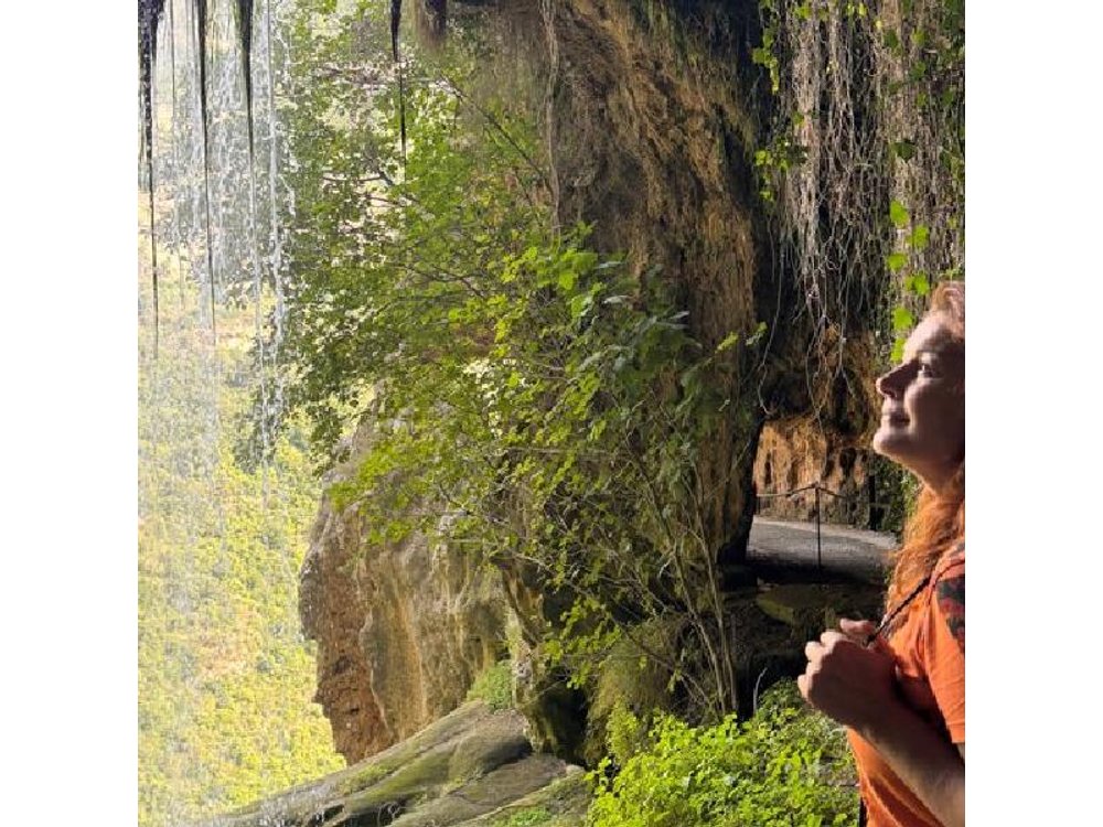 Trip from Barcelona: Mountains, Waterfall & Cliffside Monastery