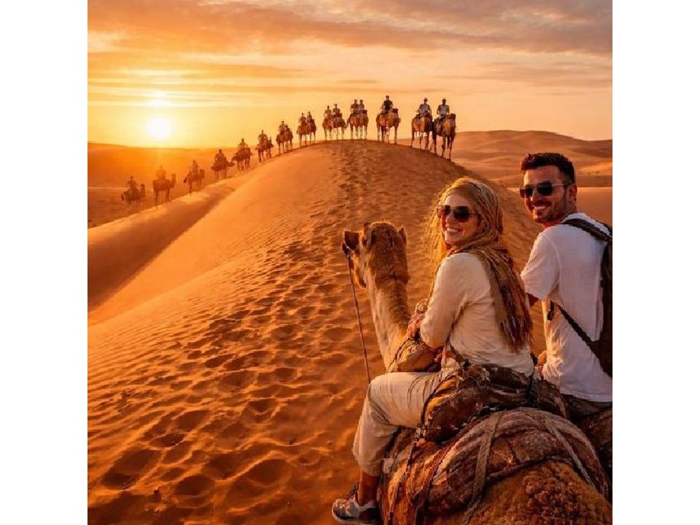 Marrakech: Agafay Desert Quad & Camel Ride with Dinner Show