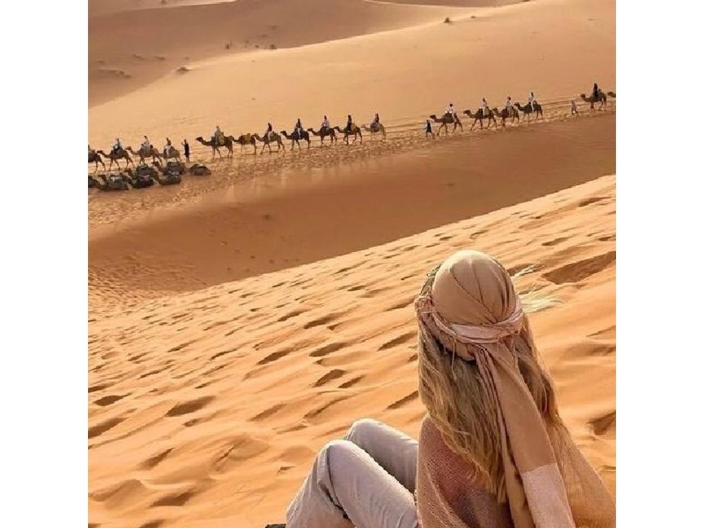 3 Days Marrakech to Sahara Adventure Merzouga Dunes & Camel Trek