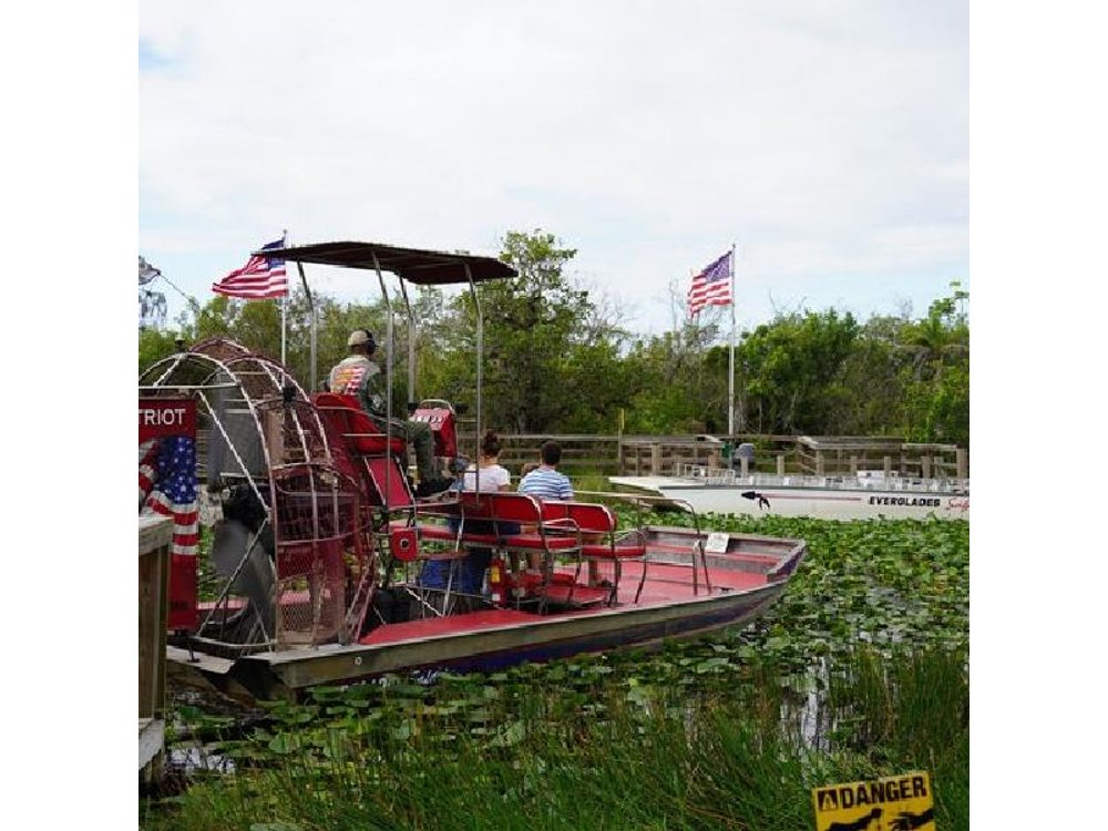 Everglades Express From Miami with Safari Airboat Ride