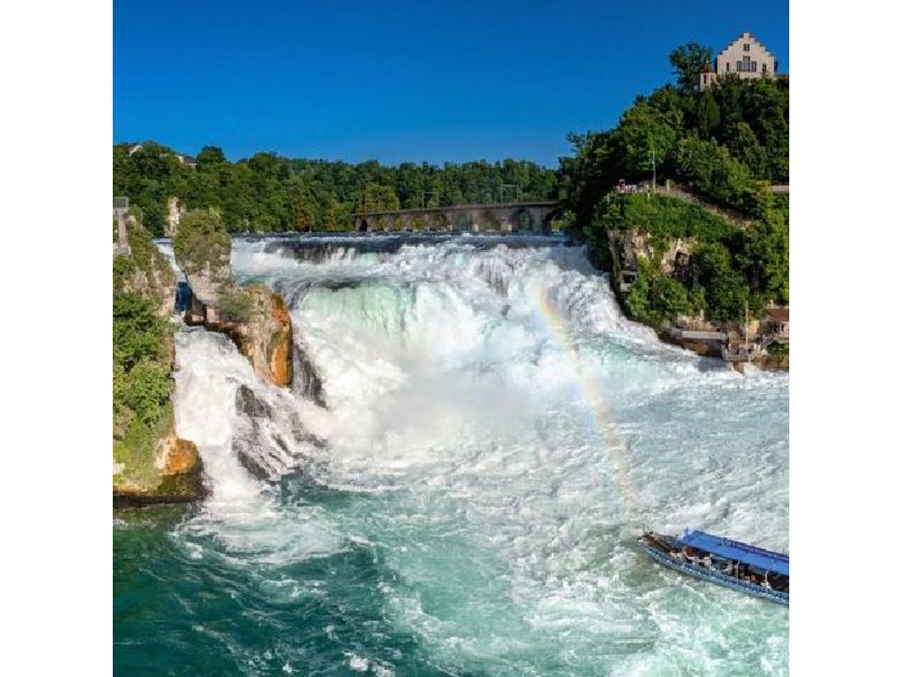 Afternoon Zurich Tour with Artisanal Chocolate and Rhine Falls
