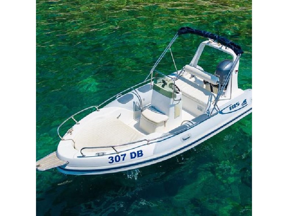 Dubrovnik Boat Rental: Maestral 500, Brand NEW Yamaha 115 hp.