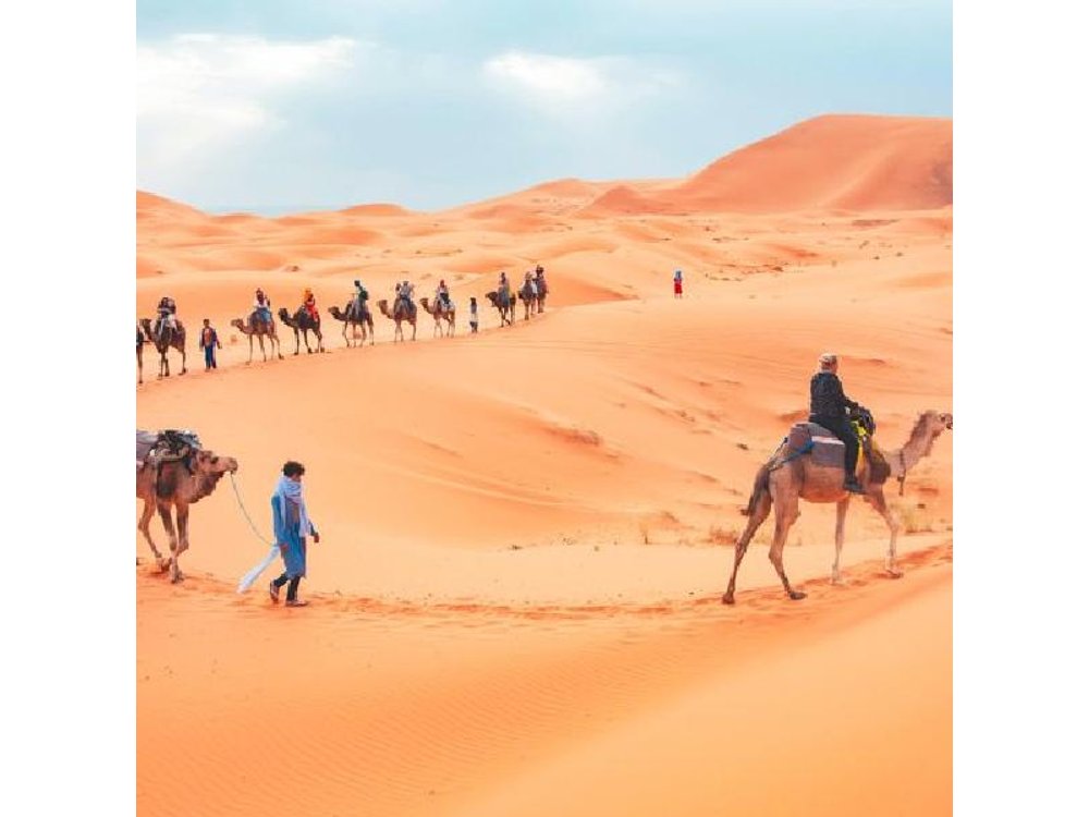 4-Day Private Sahara Desert Tour from Marrakech & Camel Trek