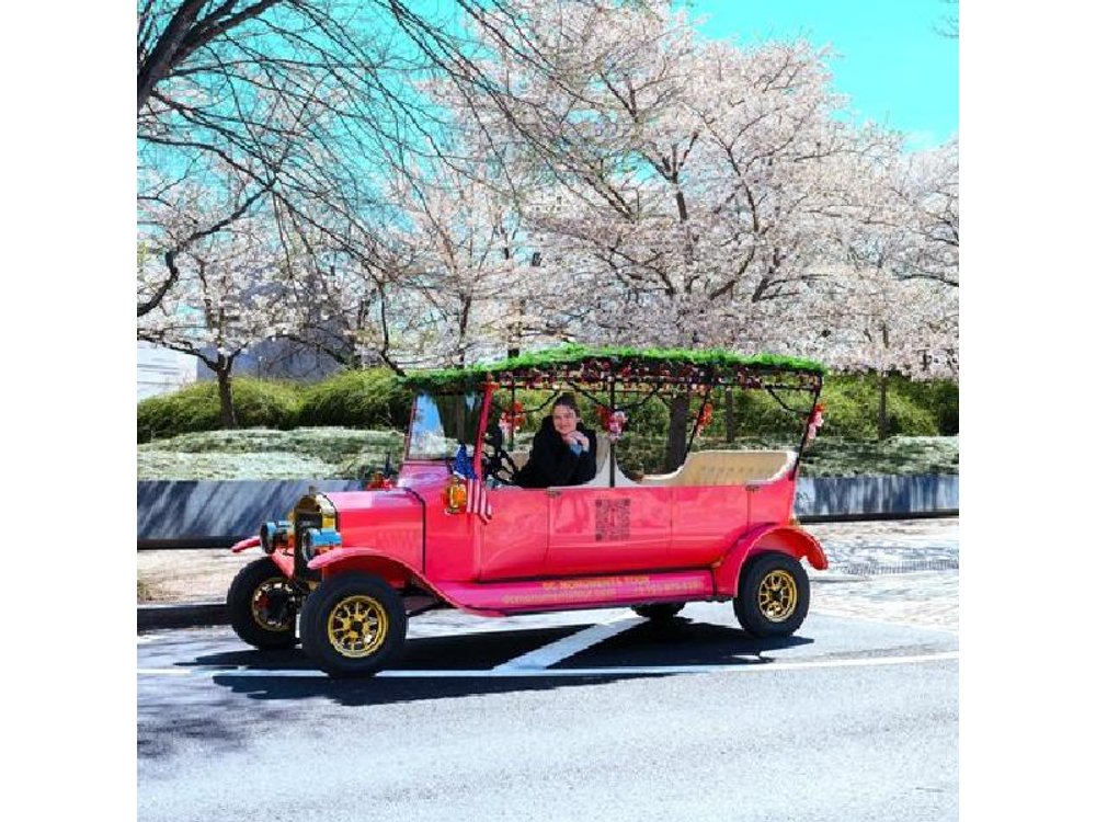 Washington DC Sightseeing Tour with Vintage Model-T Classic Cars