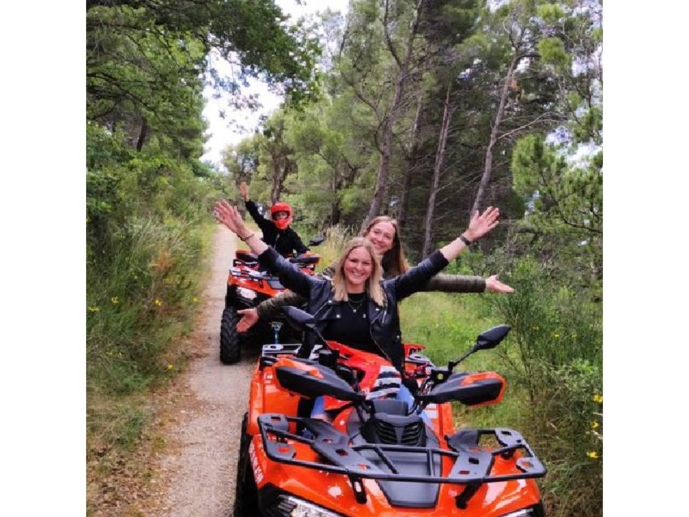 Quad tour to makarska Riviera with Offroad -trail
