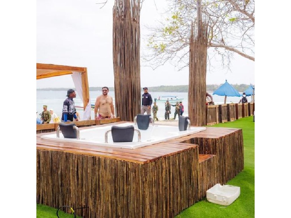 A day at the beach of baru an ideal place to rest in cartagena