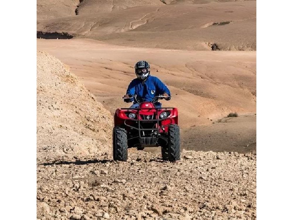 Marrakech: Agafay Desert ,Camel Ride & quad bike and Dinner show