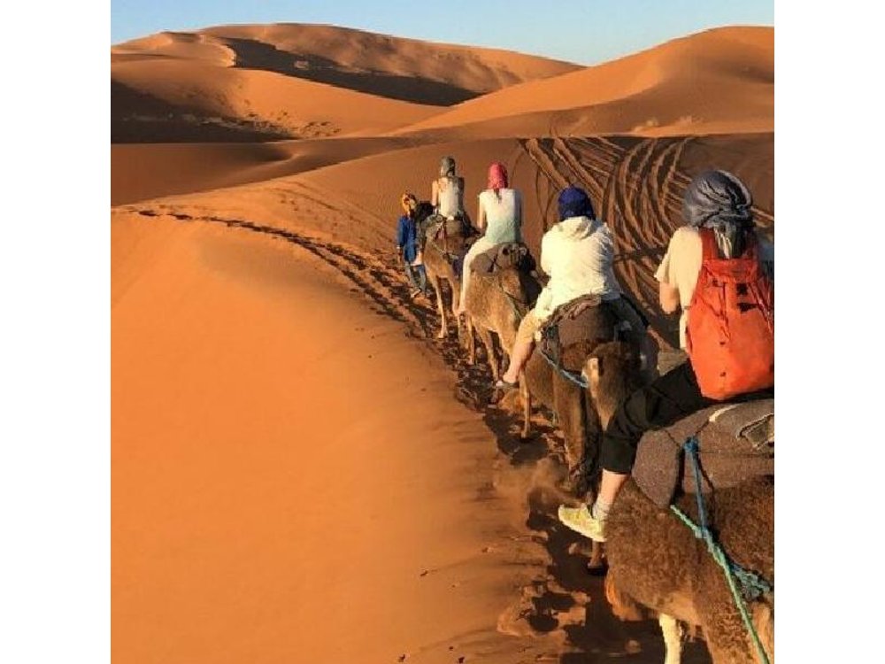 3 Days Marrakech to Merzouga Desert Tour with Camel Ride and Camp
