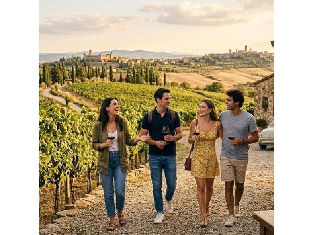 Tuscany Wine Tour from Rome with Private Driver