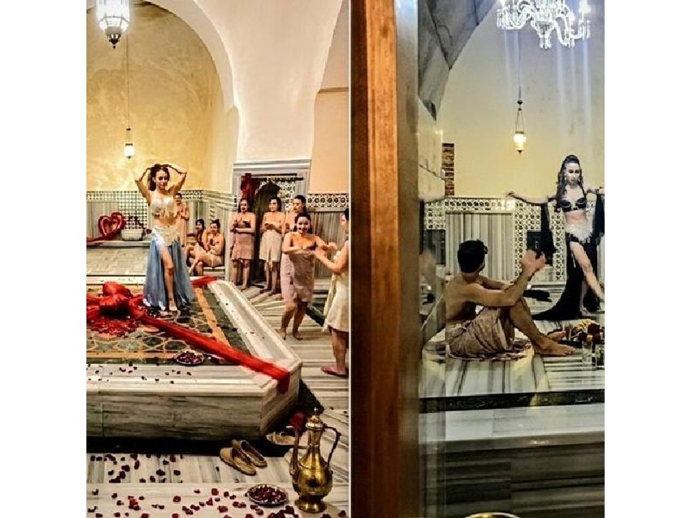Istanbul: Hamam Party, Food, Scrub, Foam Make & Belly Dance Show