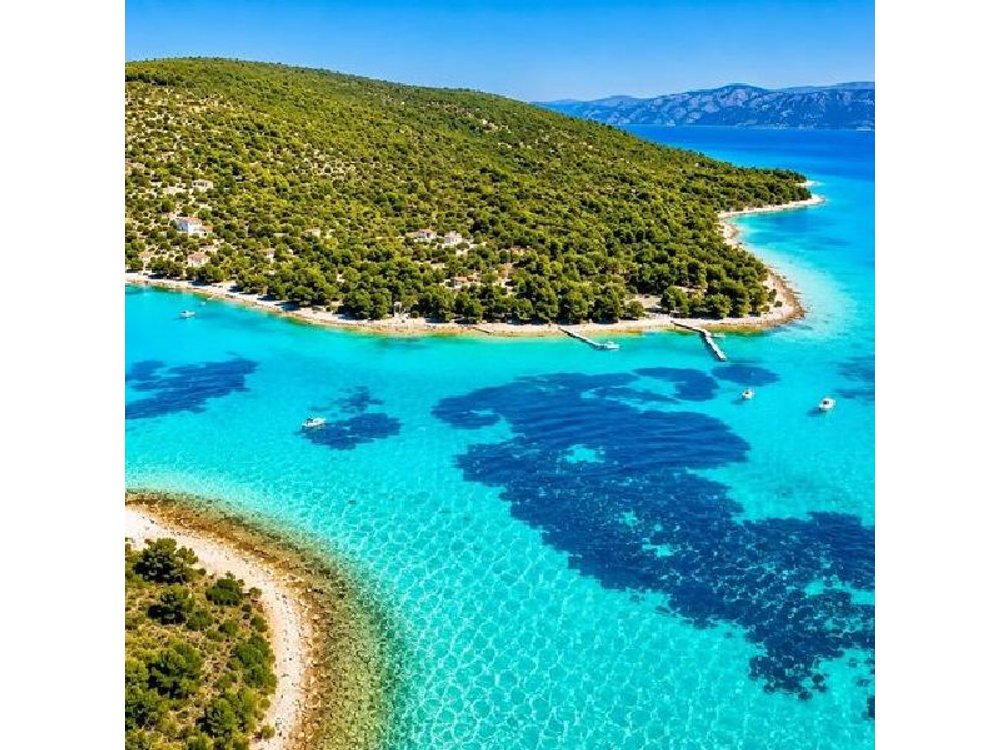 Private Boat Tour Half-Day, Blue Lagoon & 2 islands From Split