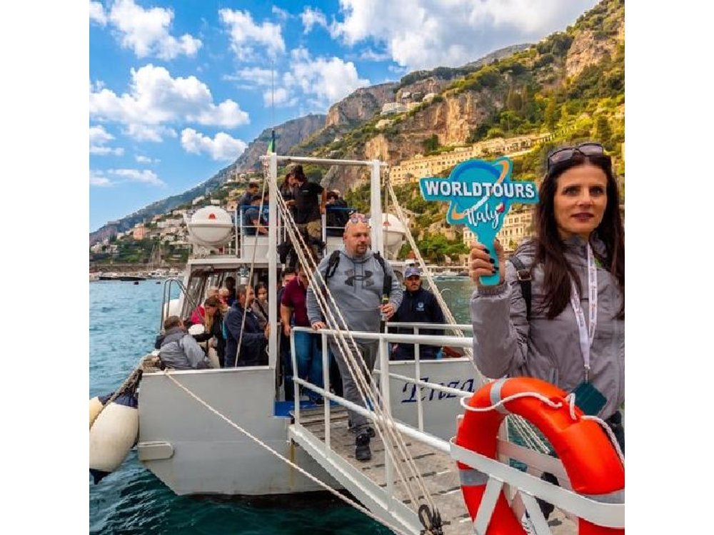 Amalfi Coast Tour from Naples with Boat Ride