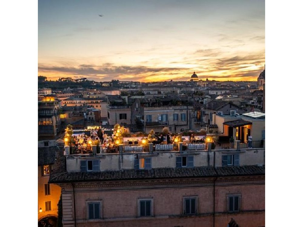 Romantic Rome - Golf Cart tour with rooftop aperitivo