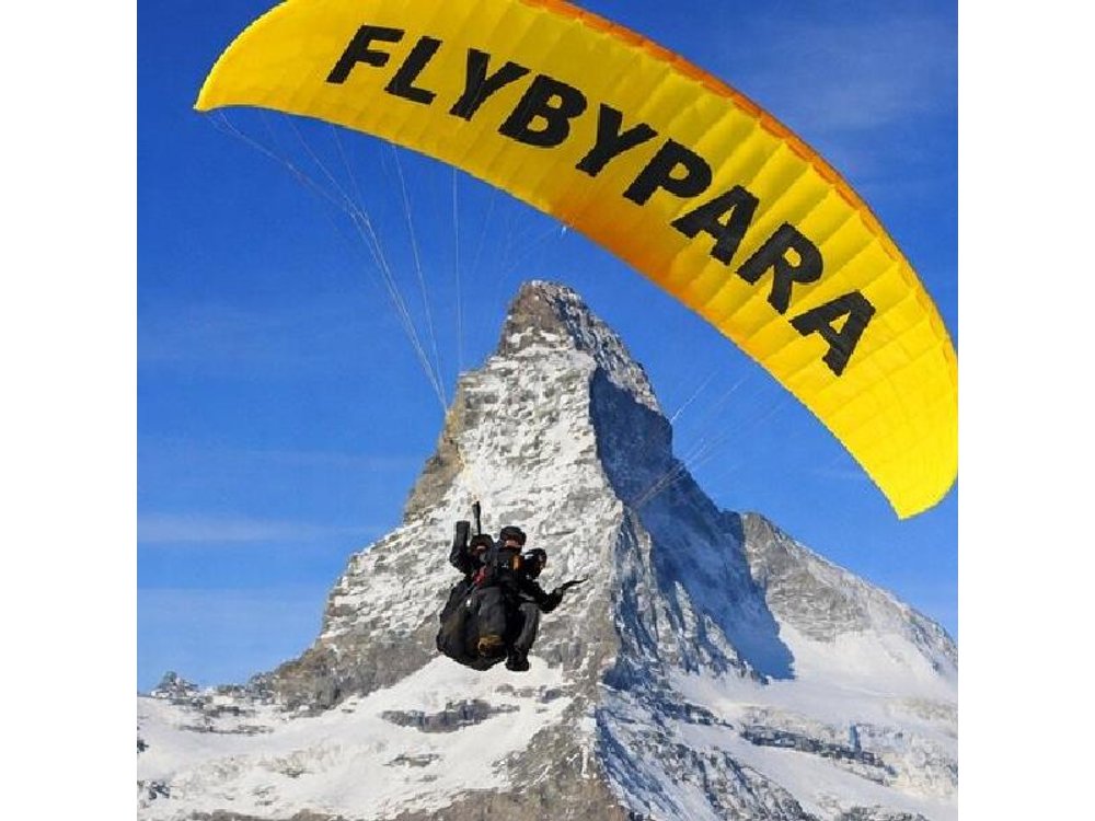 FLYMATTERHORN VIP Tandem Paragliding Zermatt Matterhorn Views