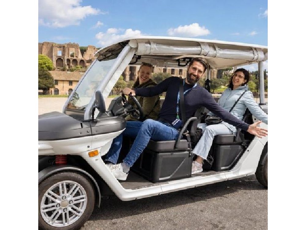 Rome Private Golf Cart Tour – Highlights&Views