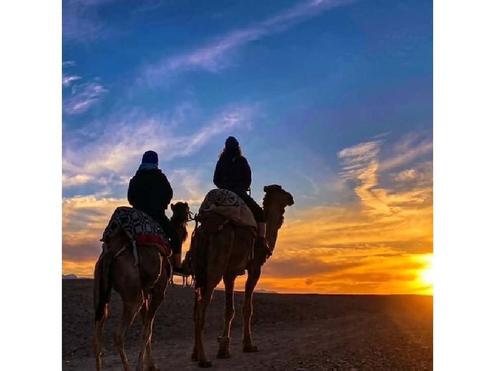 Marrakech to Agafay Desert Sunset: Camel Ride & Dinner Show