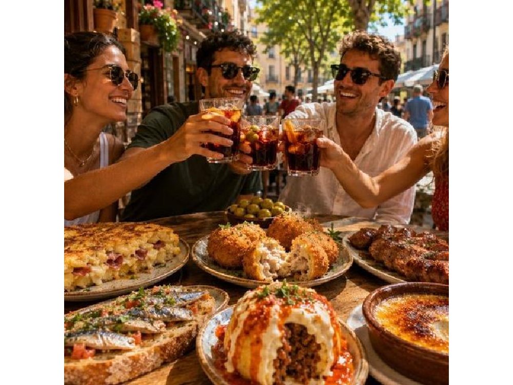 Gràcia Barcelona Tapas and Wine Tour Full Meal