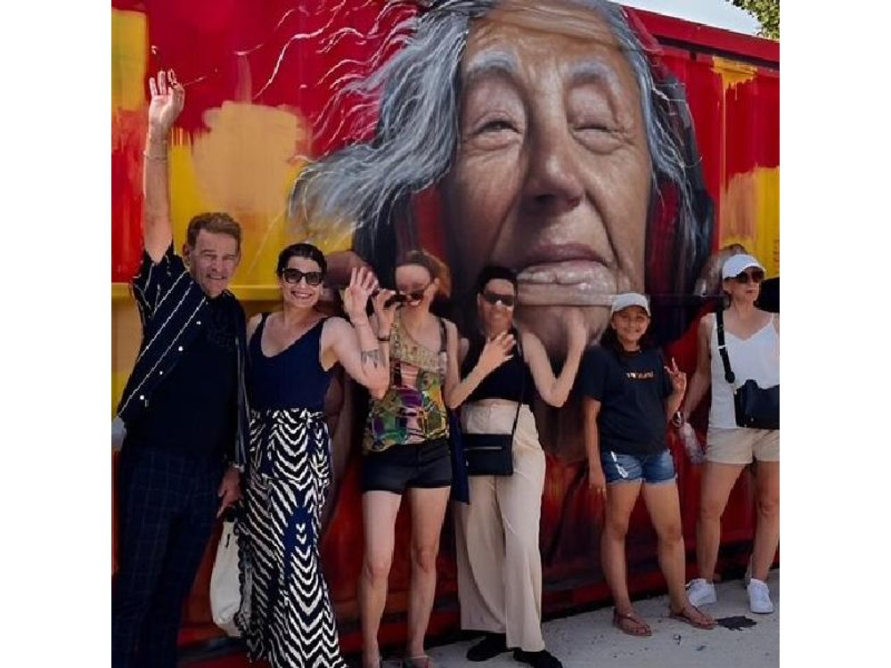 Artistic walk in Nice