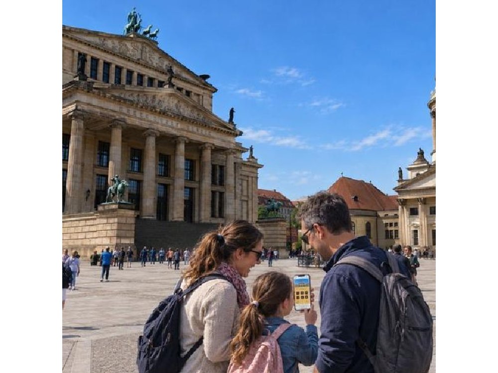 Berlin Scavenger Hunt & Highlights Self-Guided Walking Tour