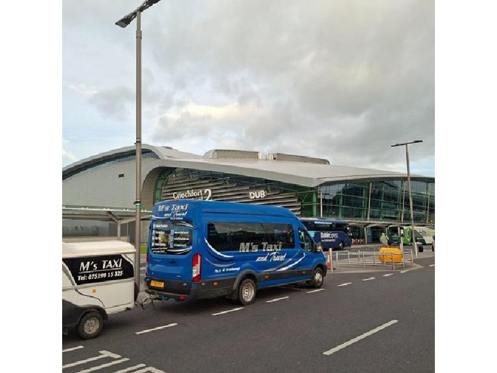 Belfast to Dublin Airport Private Transport up to 8 passengers