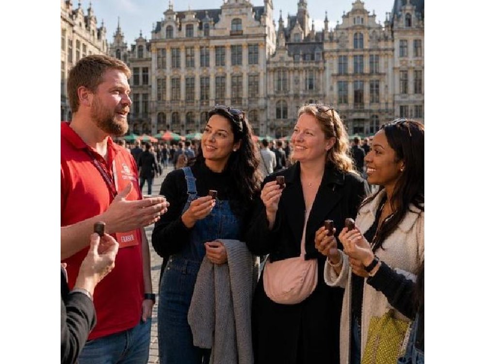 Brussels Artisanal Chocolate Tasting Tour with Factory Visit