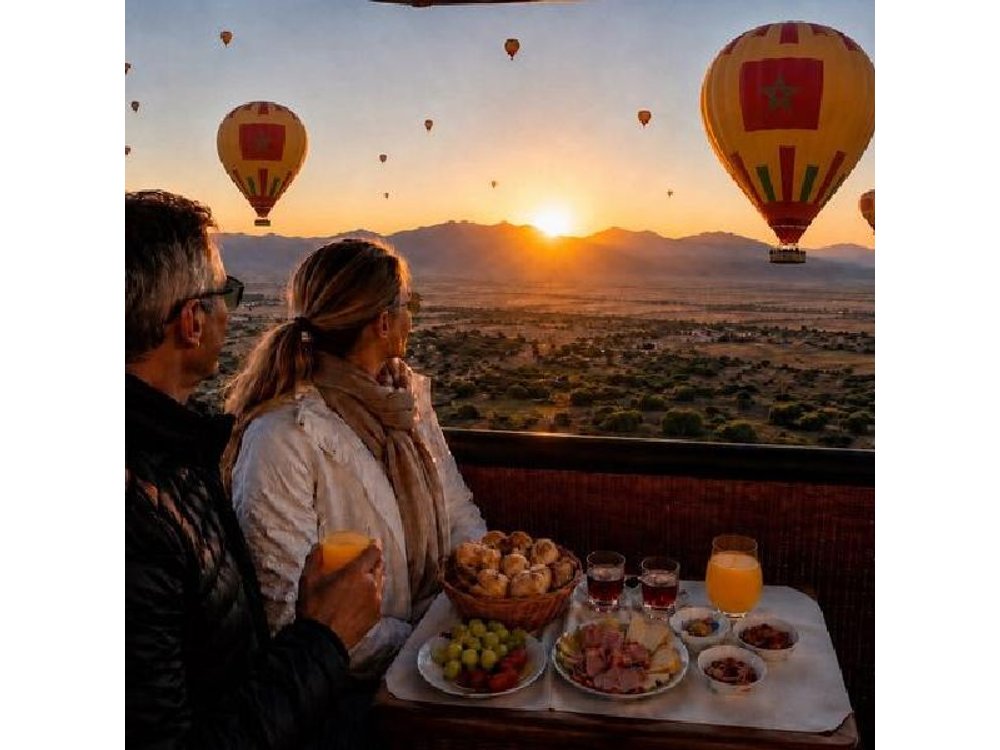 Marrakech: Balloon Flight, Berber Breakfast & Camel Ride