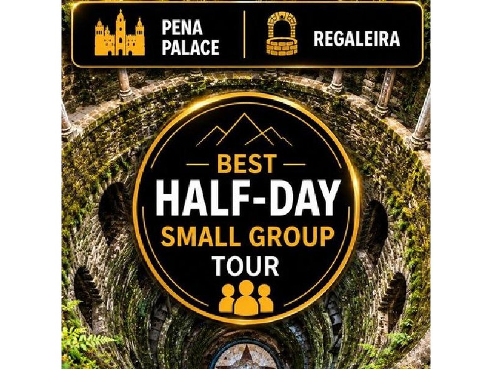 Pena Palace, Sintra & Regaleira Premium Half-Day Tour from Lisbon