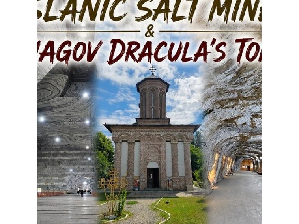 Bucharest: Salt Mine & Dracula's Tomb with Tour Guide & Tickets