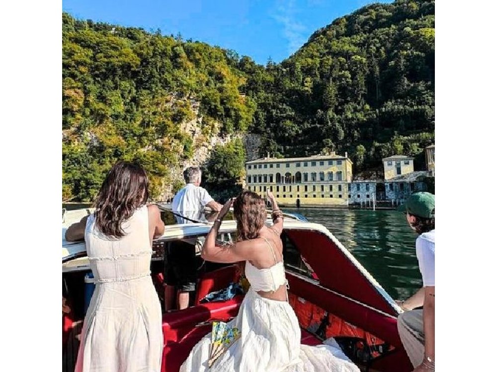 Lake Como Private Tour Vintage Boat Nesso Waterfall and Bridge