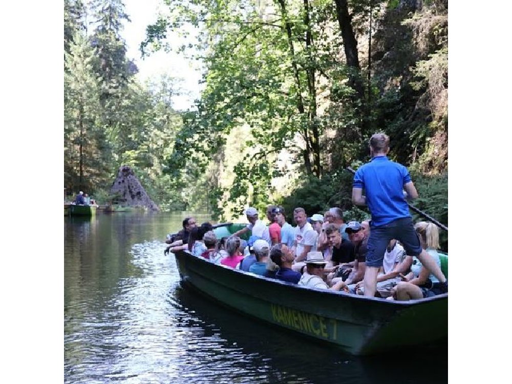From Dresden: Bastei Bridge, Gorge Boat & Narnia Rocks Tour